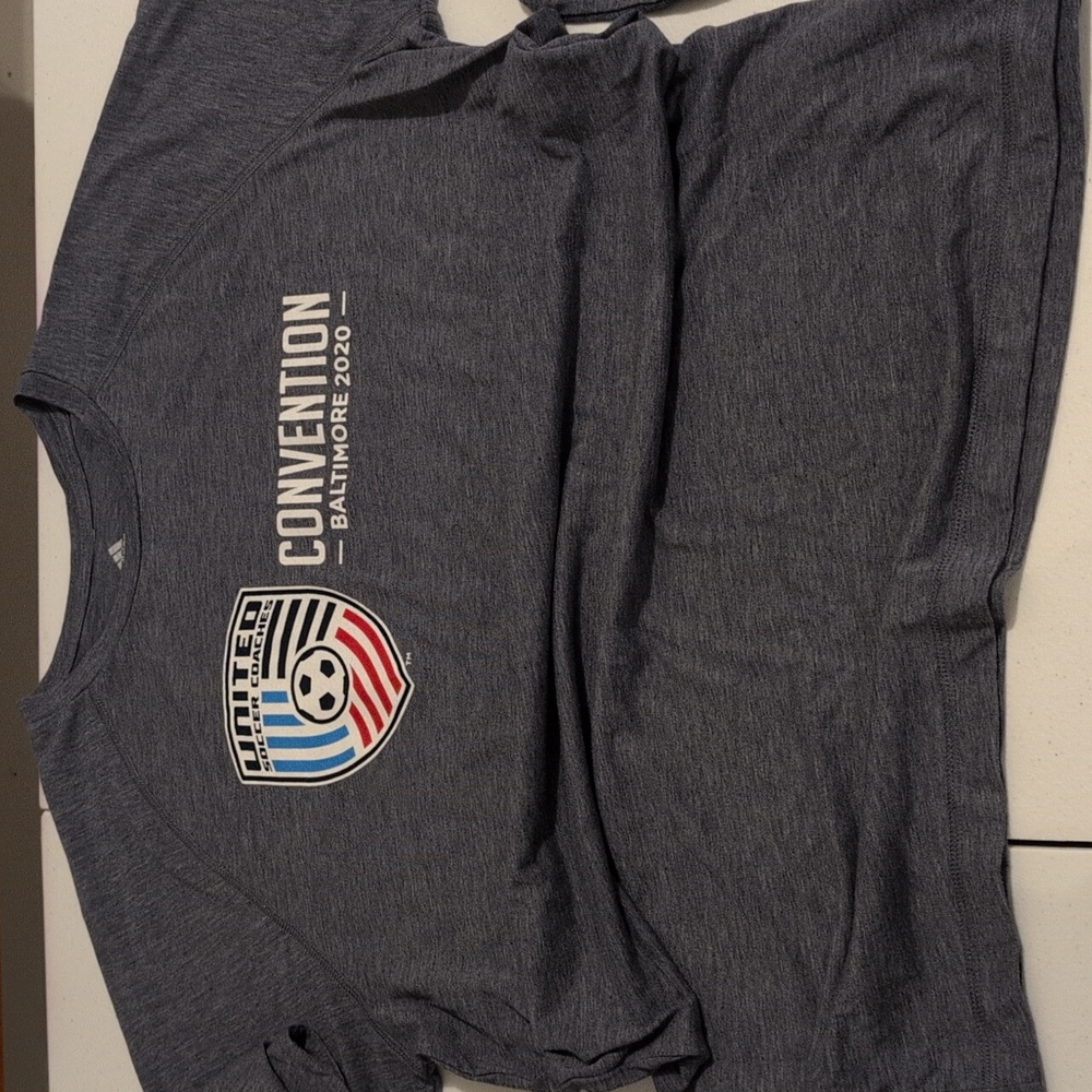 Men's Long Sleeve Adidas Soccer T-shirt